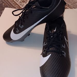 Nike Vapor Edge Speed 360 2 'Black Smoke Grey' Football Cleats New Men's Sz 14